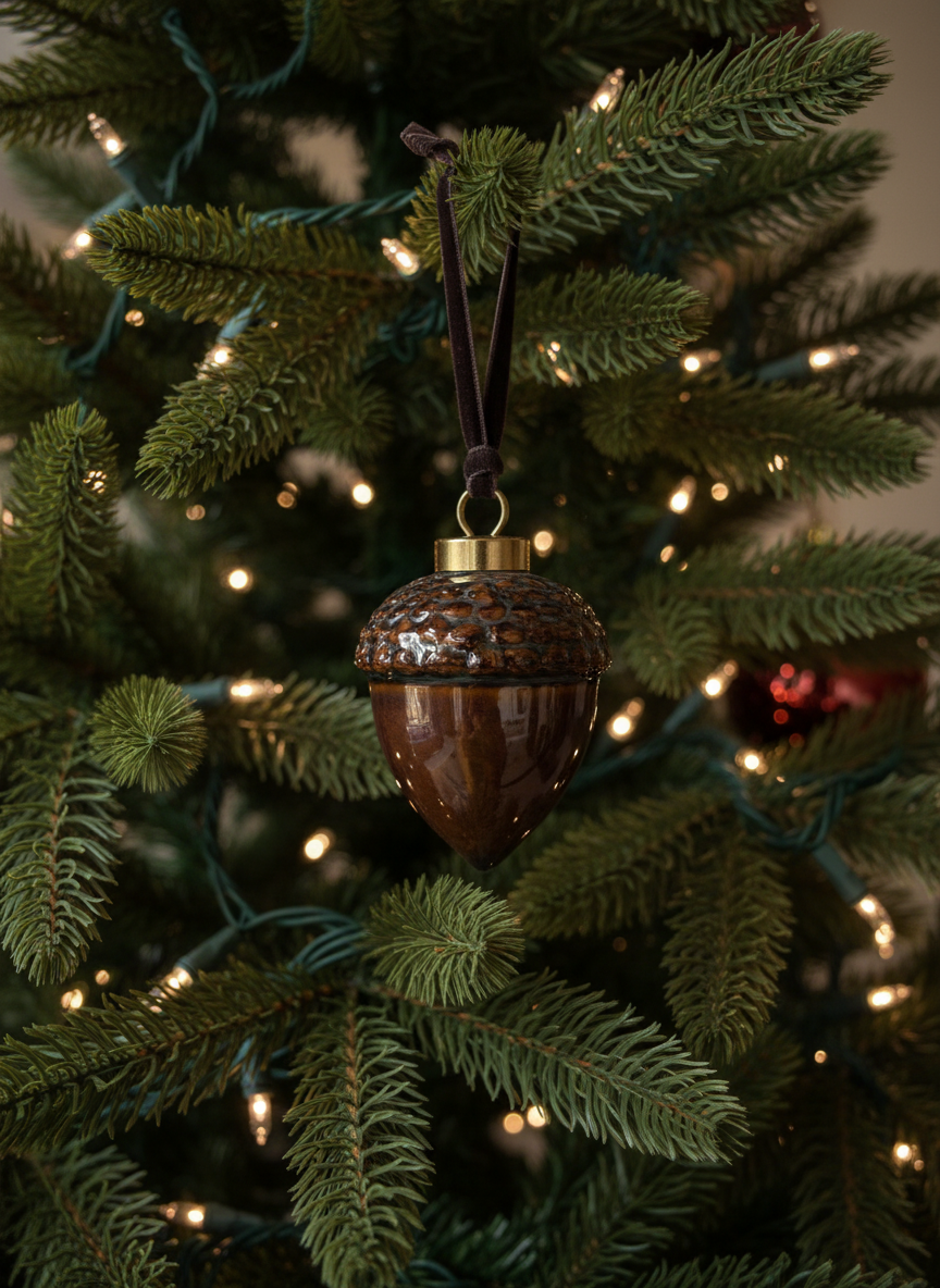 Woodland Acorn Ornament