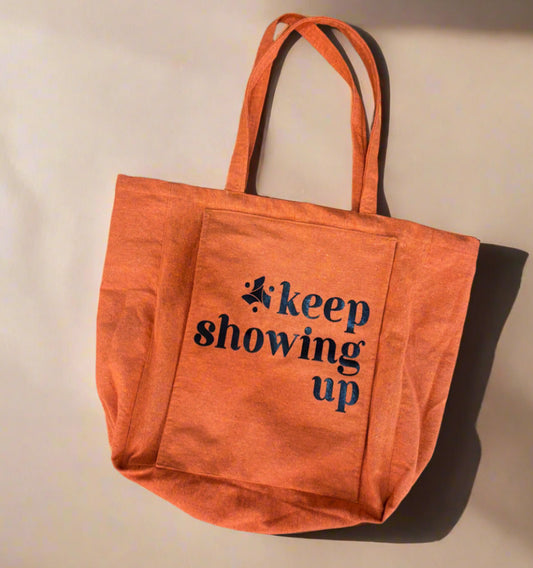 Keep showing up Yoga-Mat Bag