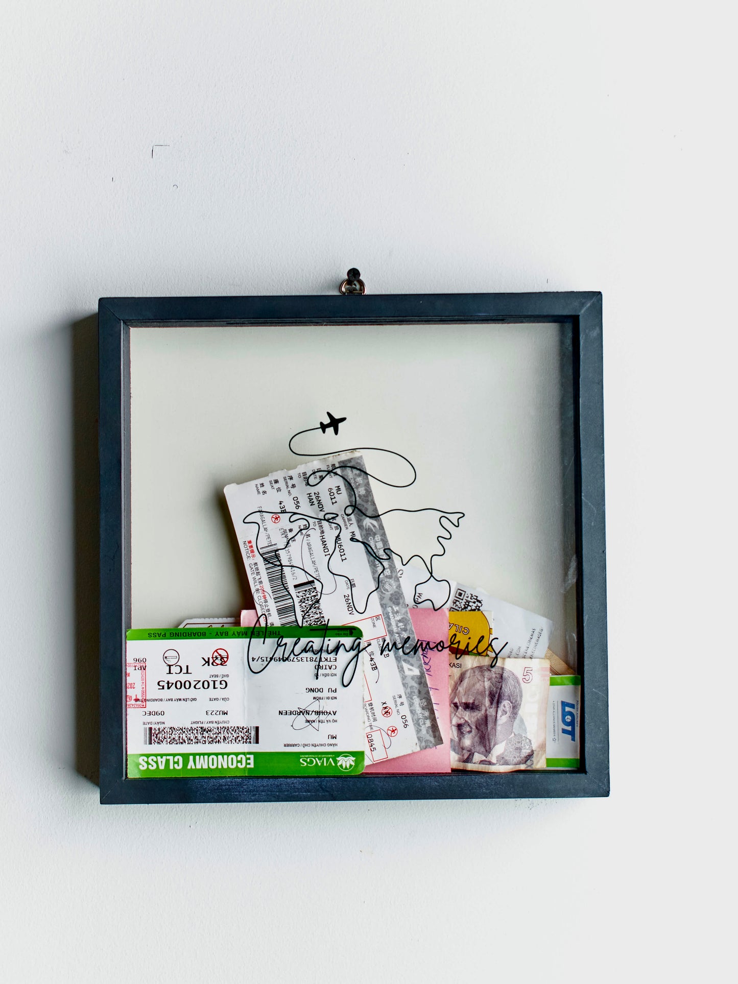 All tickets& memories frame 🎟️🎫