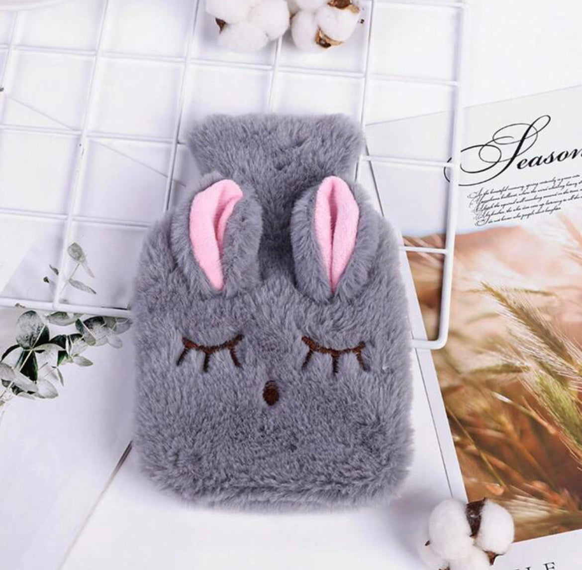 Furry hotwater bag