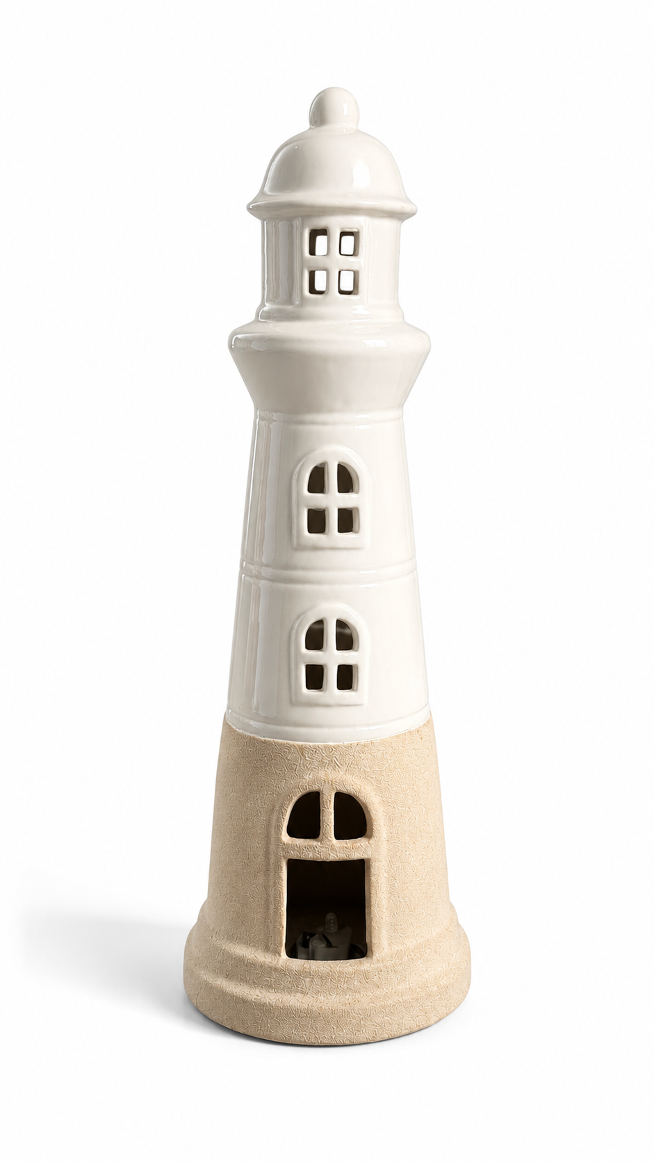 Harbor Glow Lighthouse Lantern