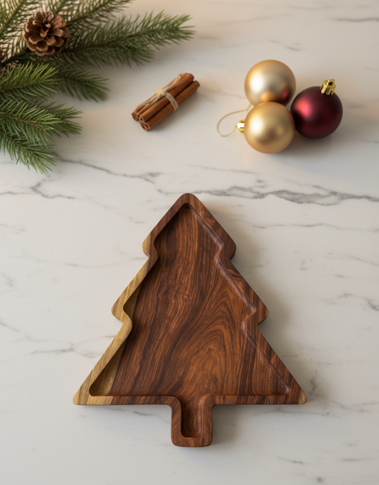 Winter Tree Wooden Charcuterie Platter🌲| upto 60%sweetNovember limited discount✨