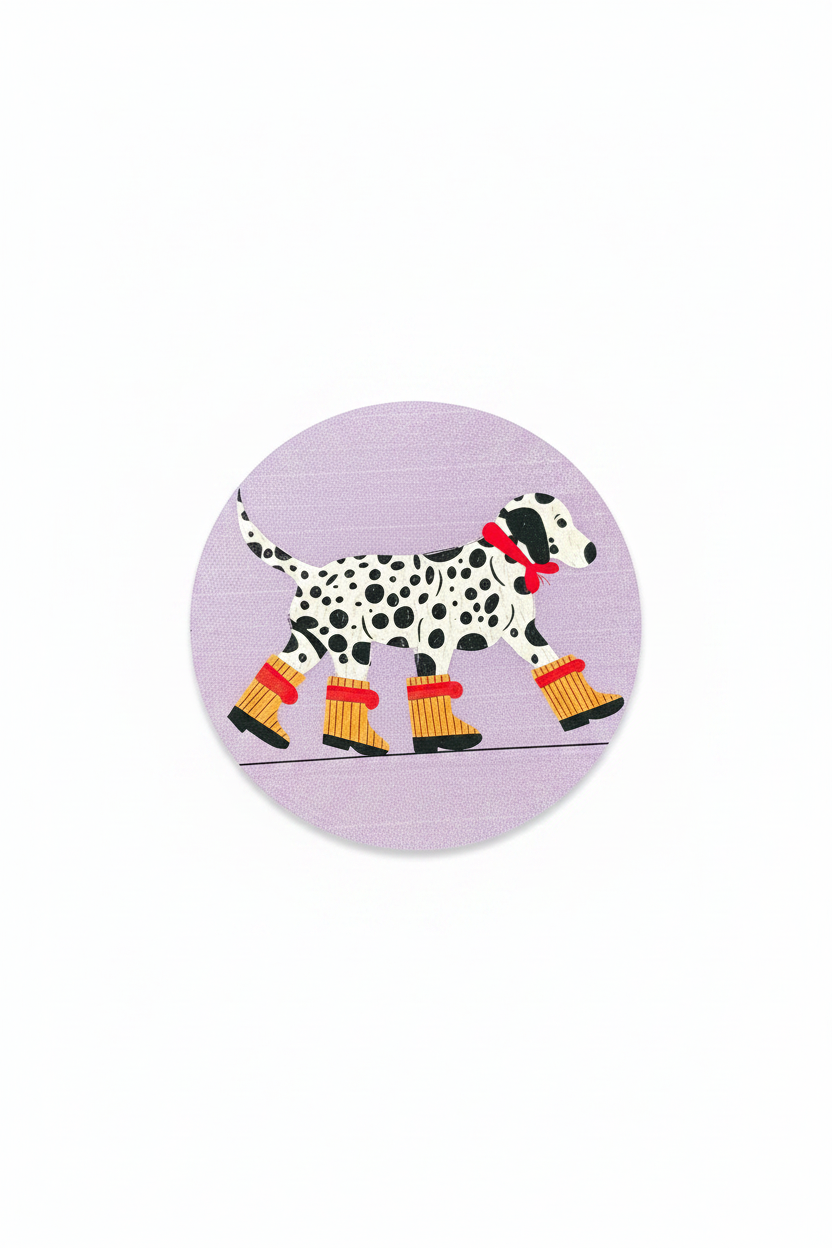 Paws & Coffee Coaster