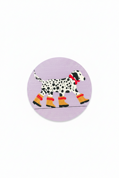 Paws & Coffee Coaster