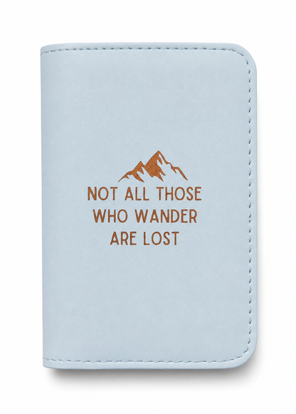 The Journey Passport Holder | Genuine Leather Passport Cover