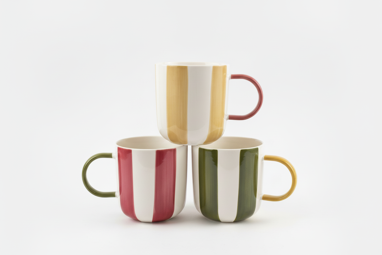 Striped summer Mug