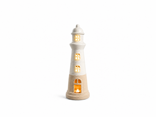 Harbor Glow Lighthouse Lantern