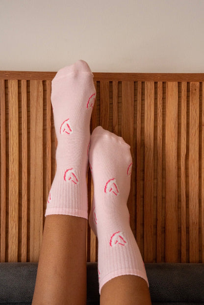 Blush Amour Socks