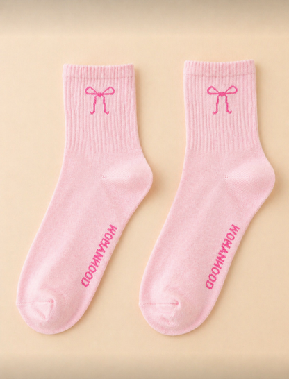 Bow socks 🎀