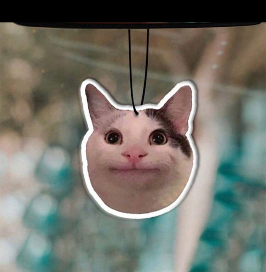 The Meme Cat Air Freshener