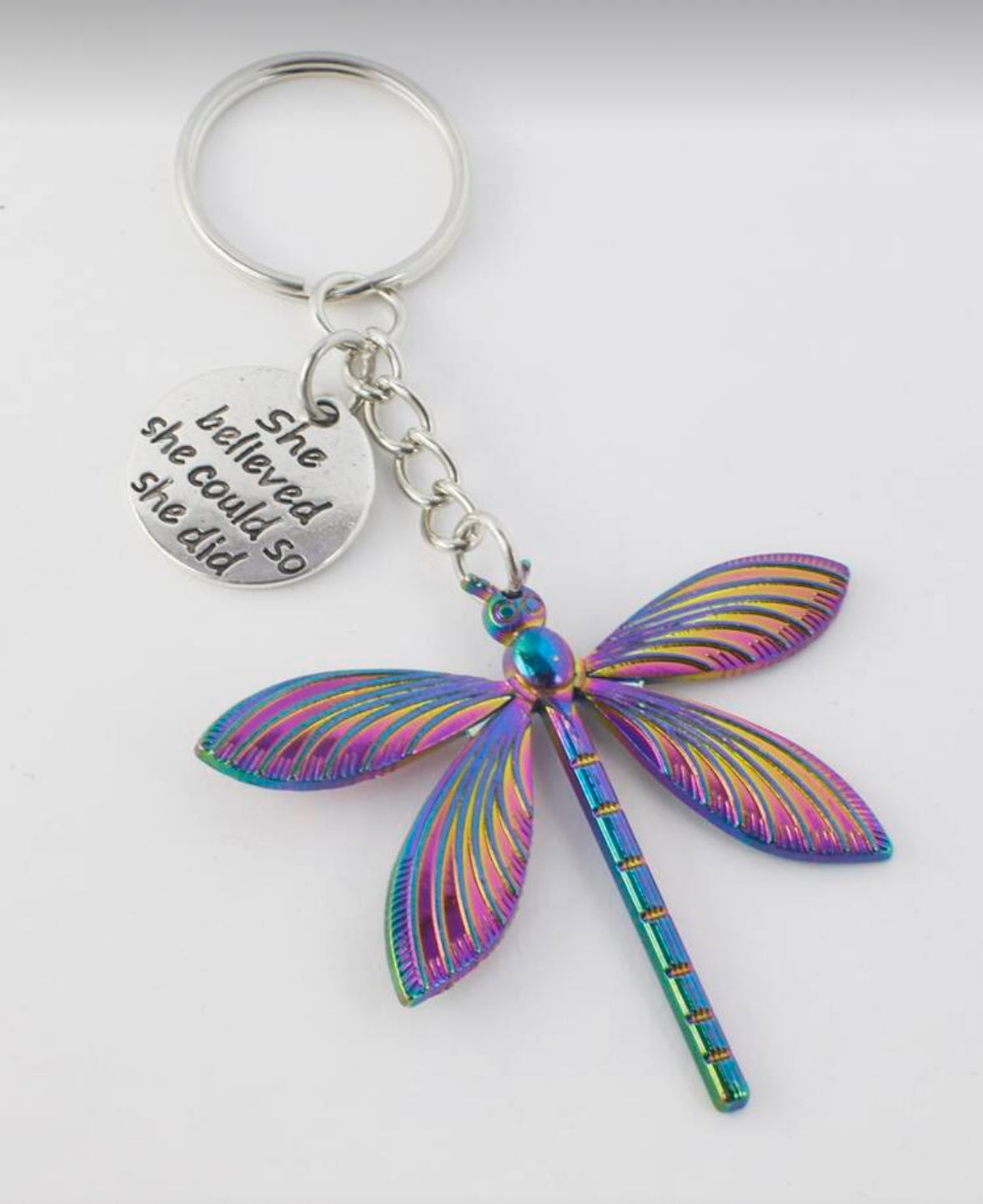 She believed she could keychain