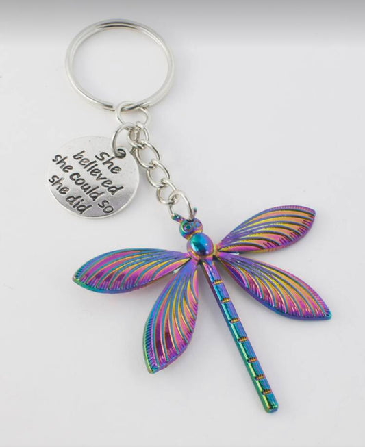 She believed she could keychain