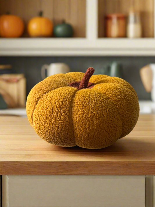 Cozy Plush Pumpkin