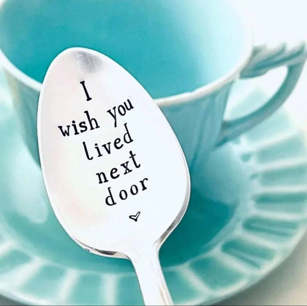 I wish you metal spoon
