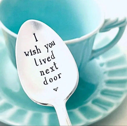 I wish you metal spoon