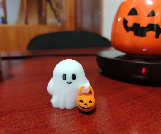 Mini ghost pumpkin Halloween boo