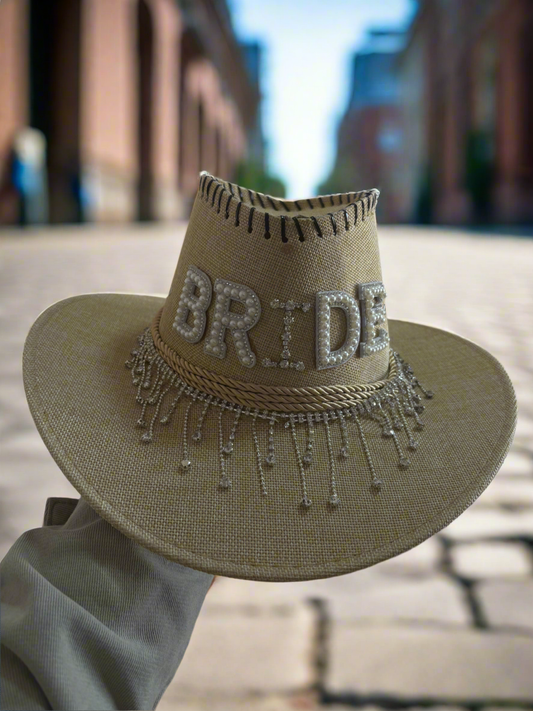 Cowboy Festive Bridal Hat ✨