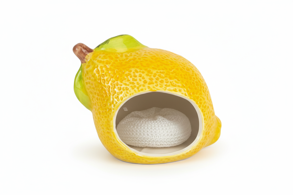 Lemon Bloom Sponge Holder 🍋