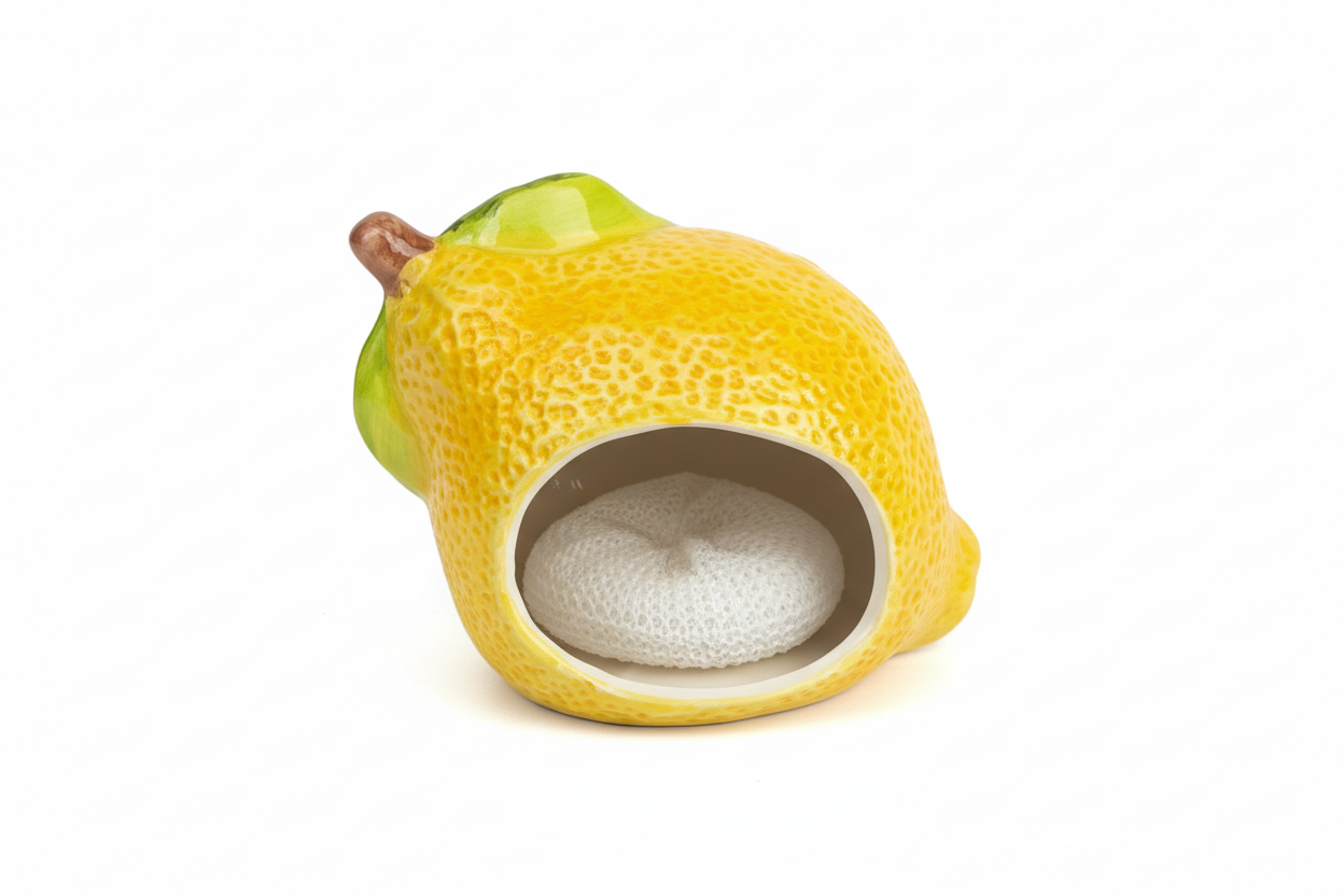 Lemon Bloom Sponge Holder 🍋
