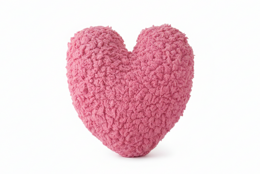 Soft Heart Statement Cushion