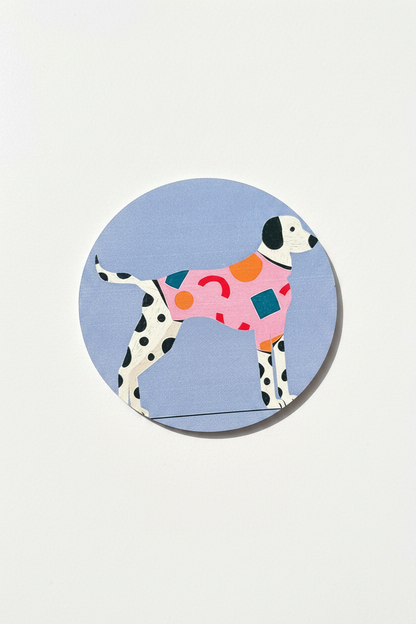Paws & Coffee Coaster