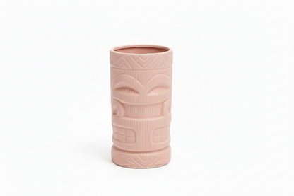 Blush Tiki Muse Ceramic Tumbler