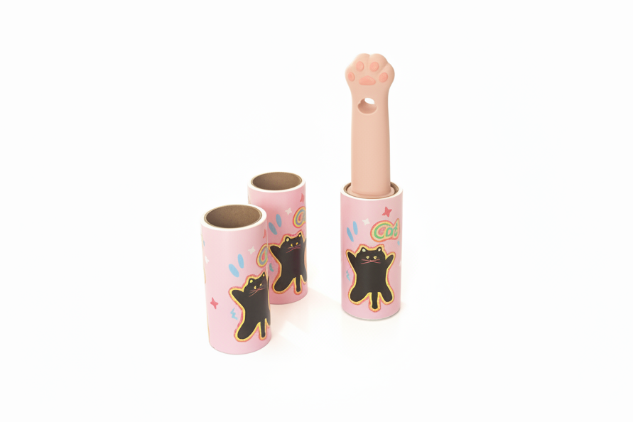 Pawfect Clean Lint Roller Set
– Reusable Pet Hair Remover Brush