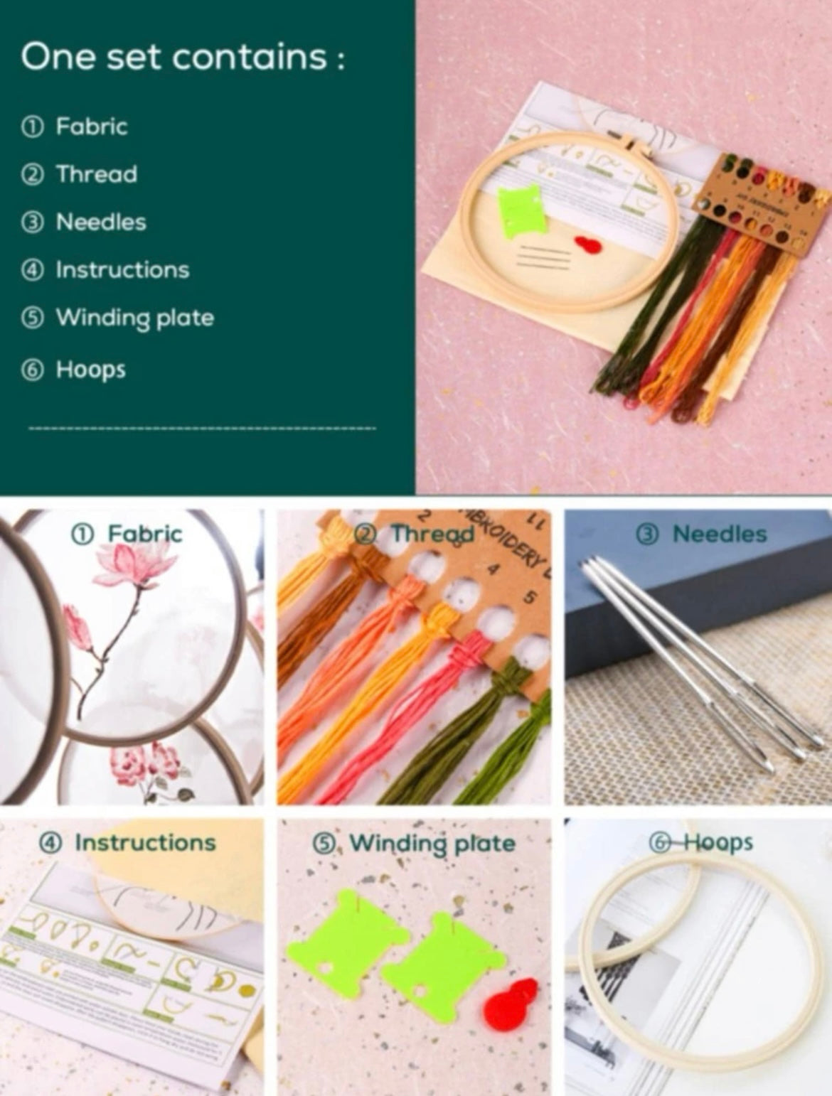 You embroidery therapy kit