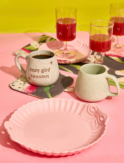 Blush Bow Ritual Glass