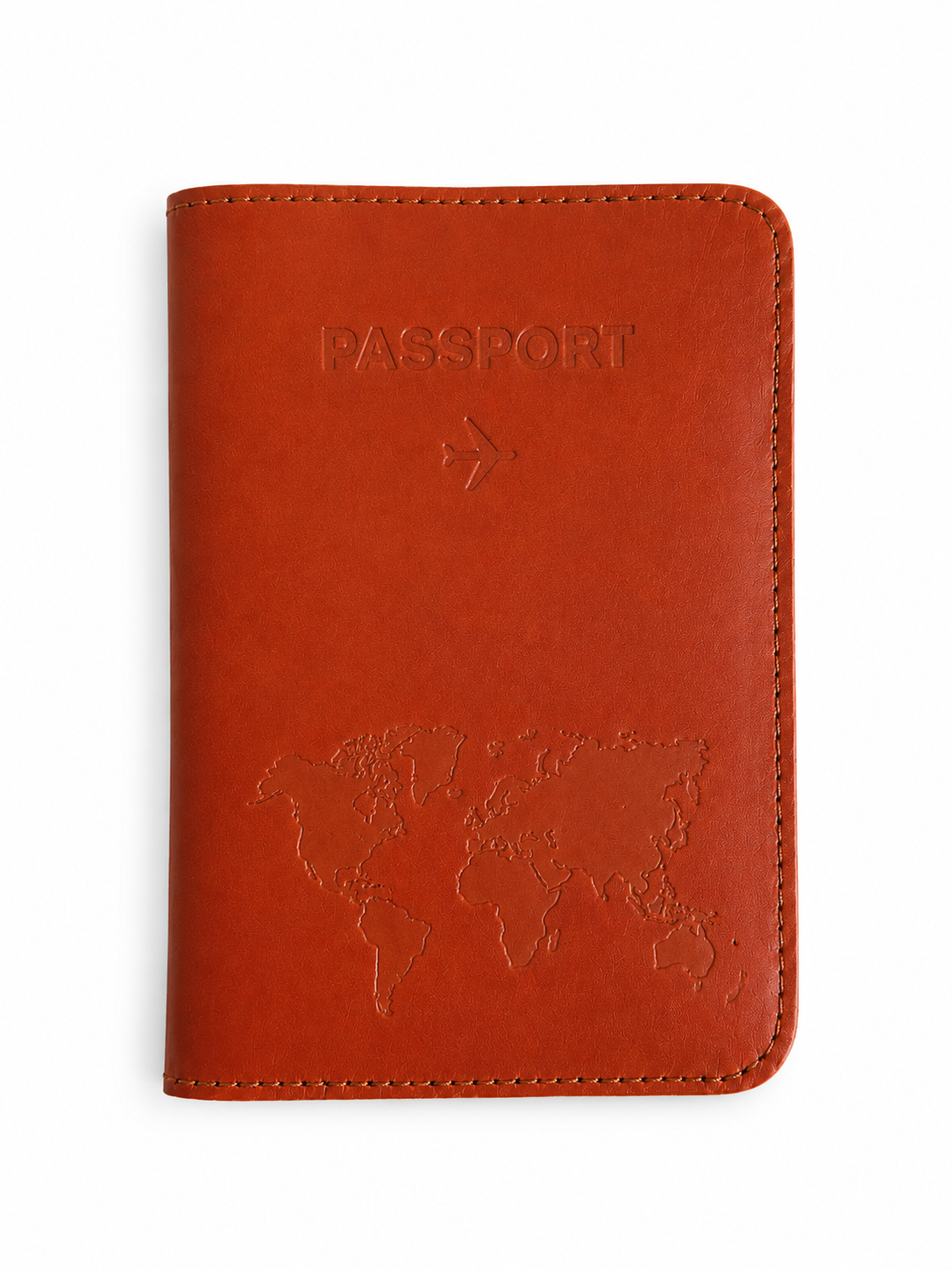WanderLuxe Genuine Leather Passport Cover Holder