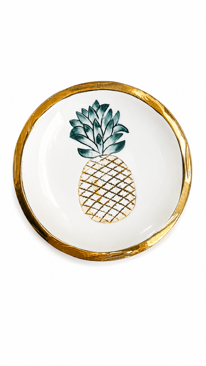 Golden Pine Jewellery Tray 🍍✨
