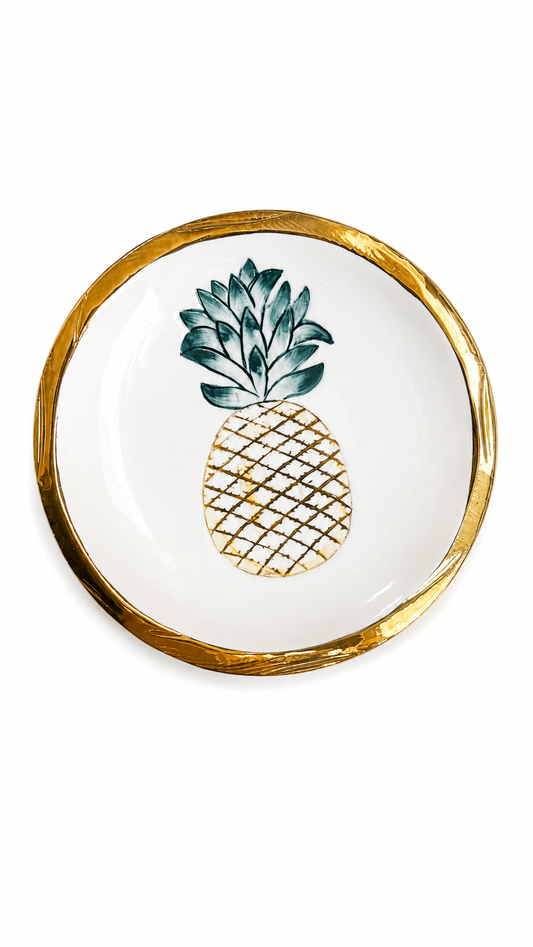 Golden Pine Jewellery Tray 🍍✨