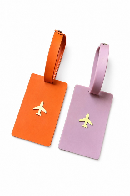 Jet Set Luggage Tag Set ✈️