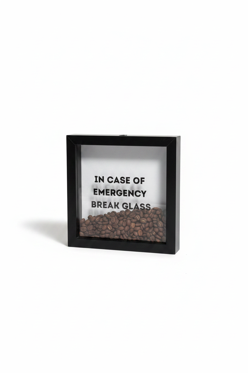 Coffee Emergency Box Frame