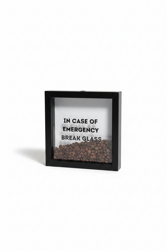 Coffee Emergency Box Frame