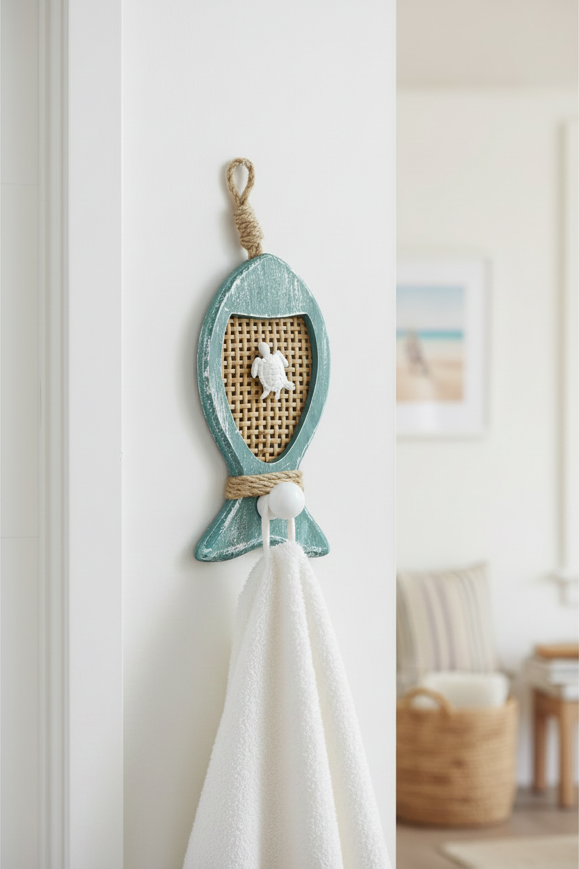 Coastal Turtle Wall Hook