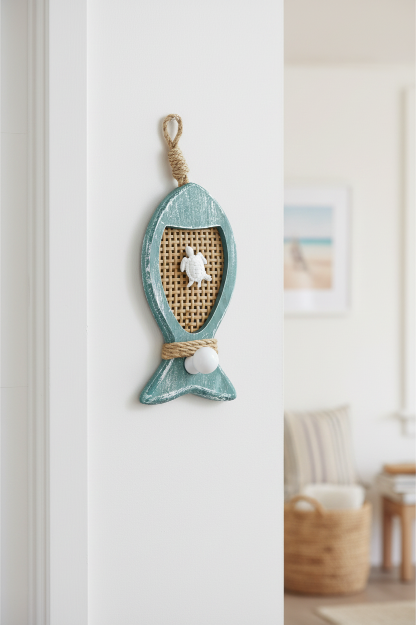 Coastal Turtle Wall Hook