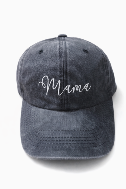 Mama Embroidered Cap| up to 60% off limited discount