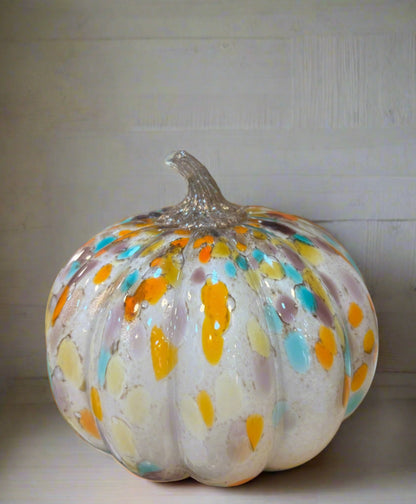 ✨ Confetti Glass Pumpkin