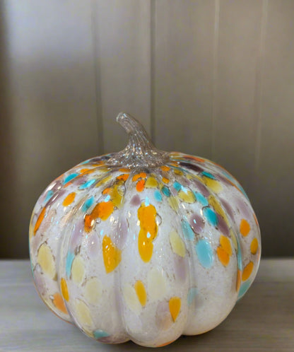 ✨ Confetti Glass Pumpkin