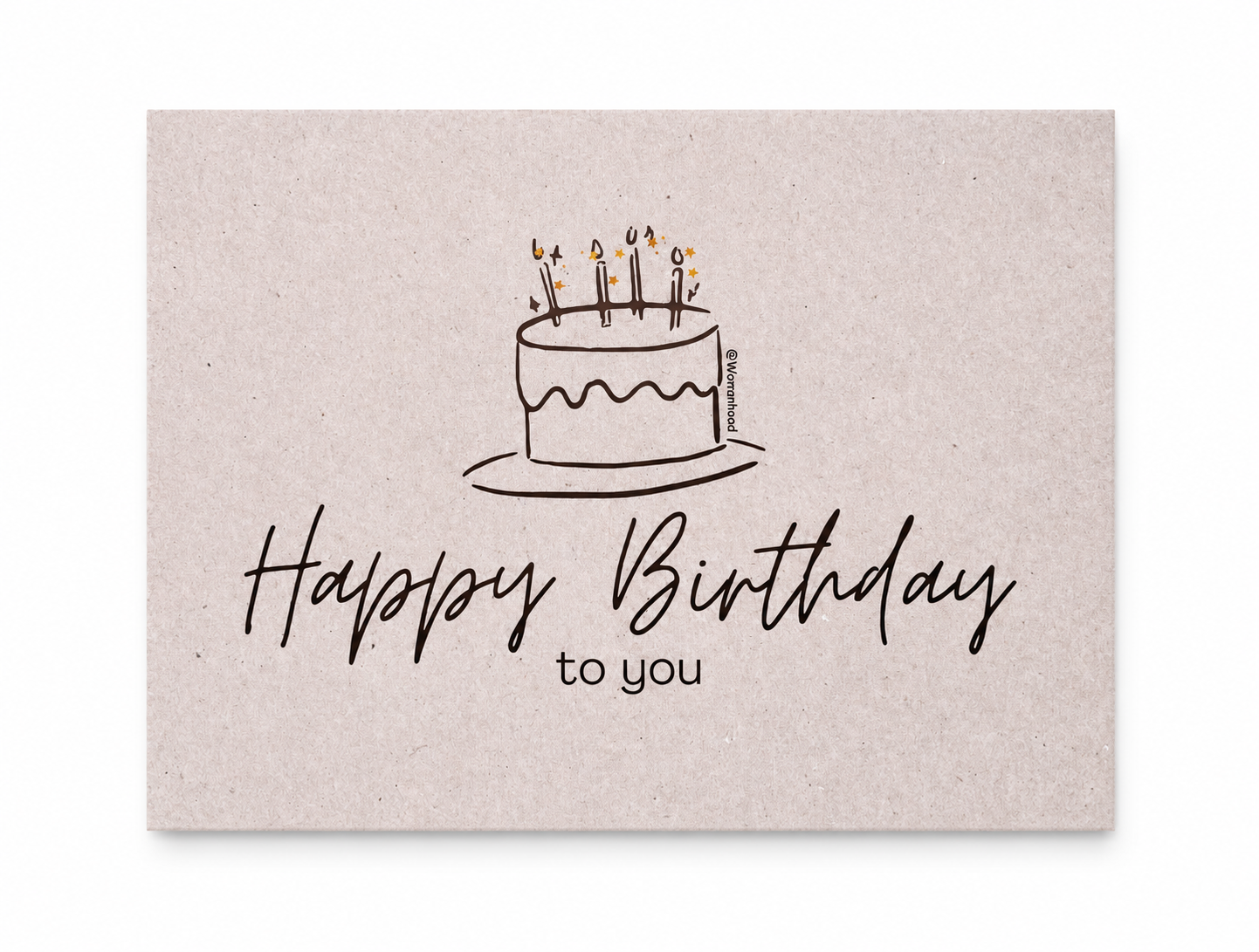 Birthday Wishes Greeting Card