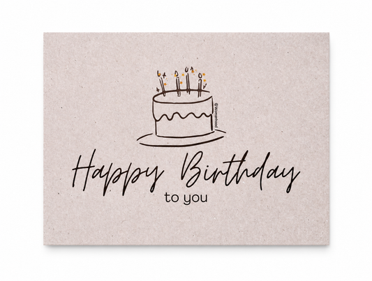 Birthday Wishes Greeting Card