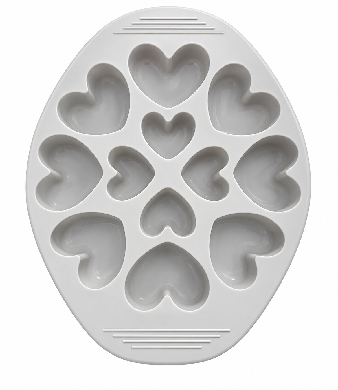 Heart-Shaped Silicone Baking Mold