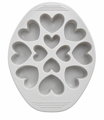Heart-Shaped Silicone Baking Mold