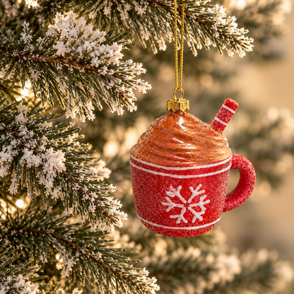 The Cozy Cocoa Collectible Christmas Ornament Set Of 2