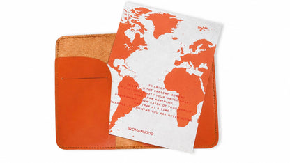 Passport to Anywhere — Genuine Leather Passport Holder Cover