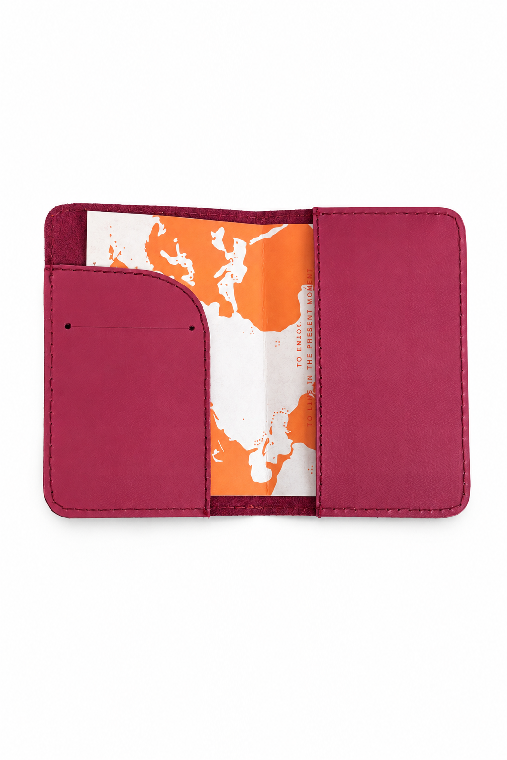 The Journey Passport Holder | Genuine Leather Passport Cover