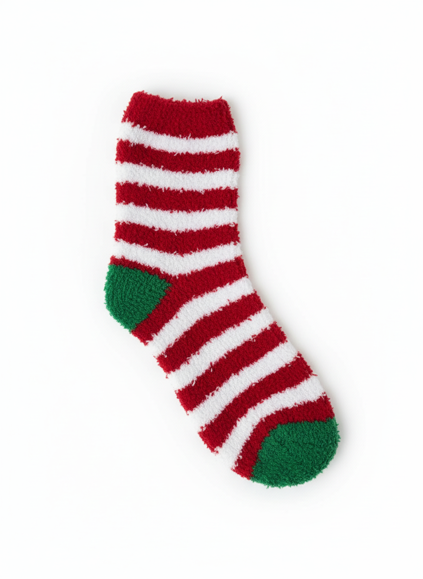 Cozy Christmas Fuzzy Socks