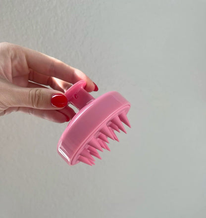 Scalp hair massager