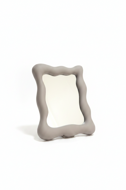 Wave Vanity Mirror | Aesthetic Makeup & Self-Care Mirror